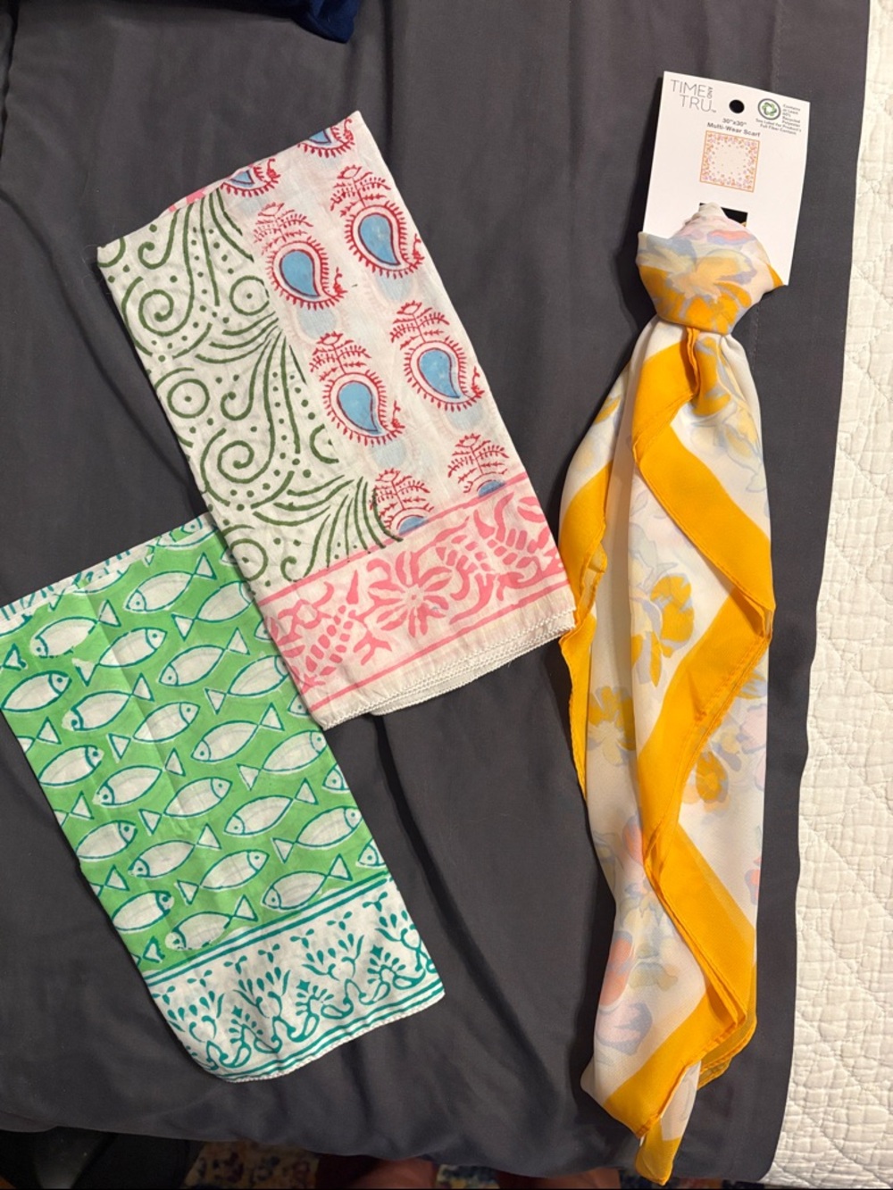 Set of 3 scarfs